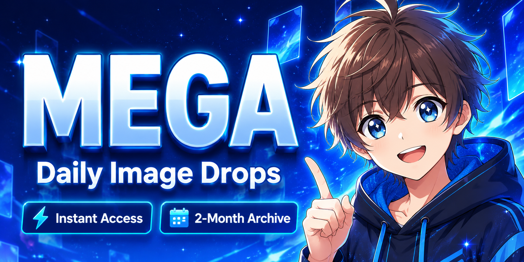 Mega tier — Daily Image Drops